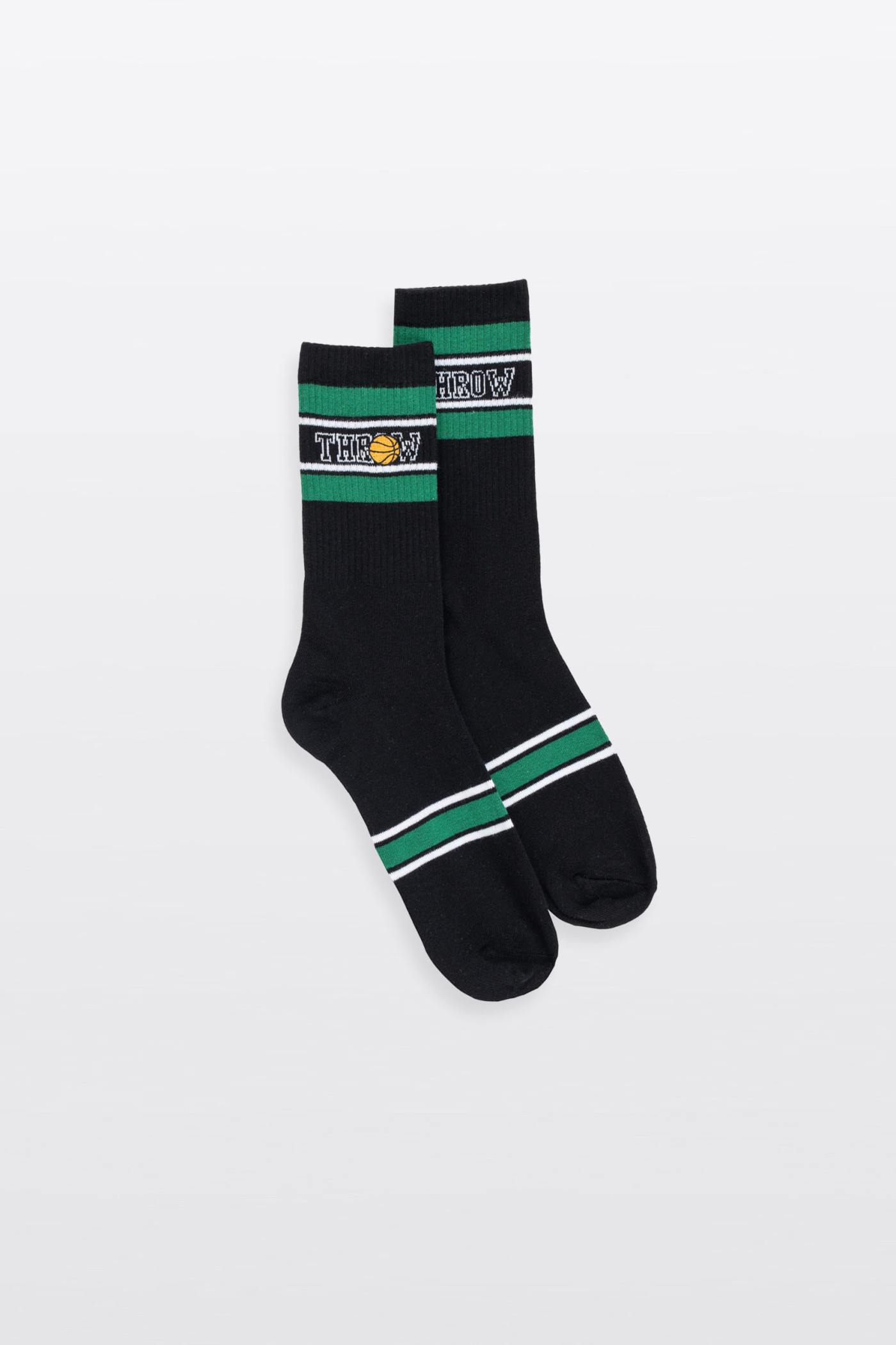 Kolorowy zestaw skarpet z kontrastowym wzorem 3-PAK