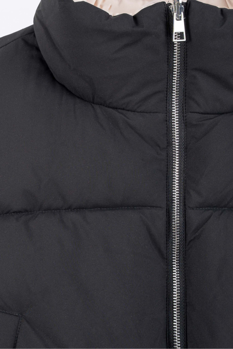 Dwustronny pikowany bezrękawnik