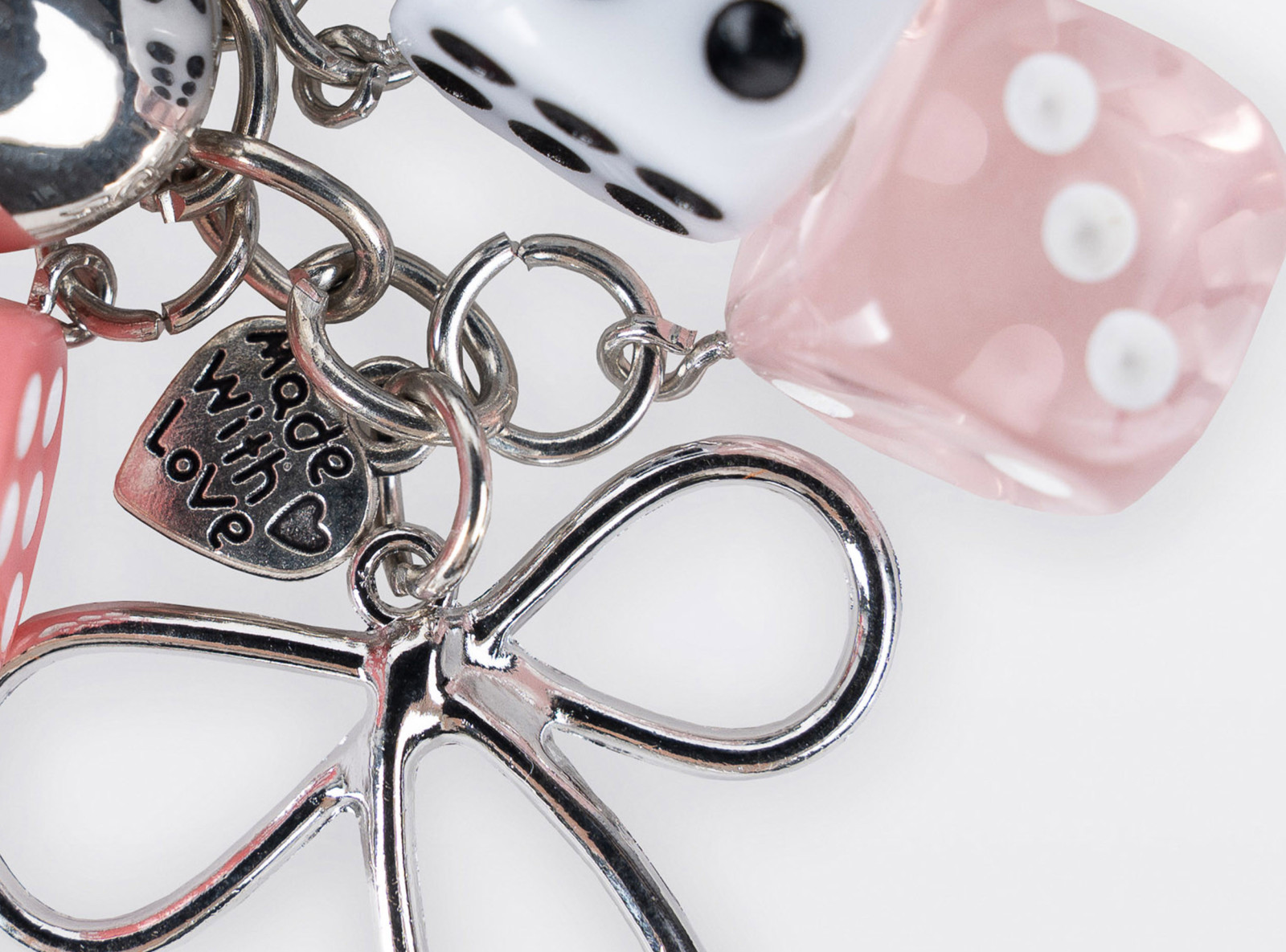 Brelok Y2K “Lucky Dice"