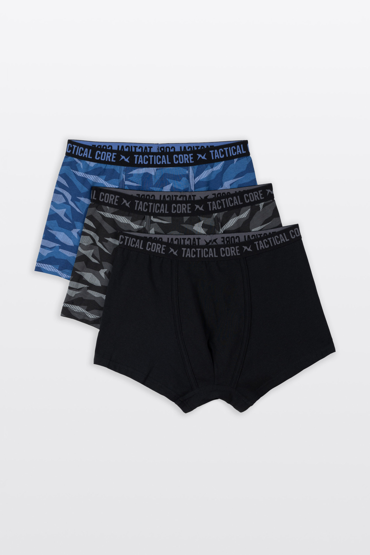 Kolorowe bokserki z nadrukami 3-PAK