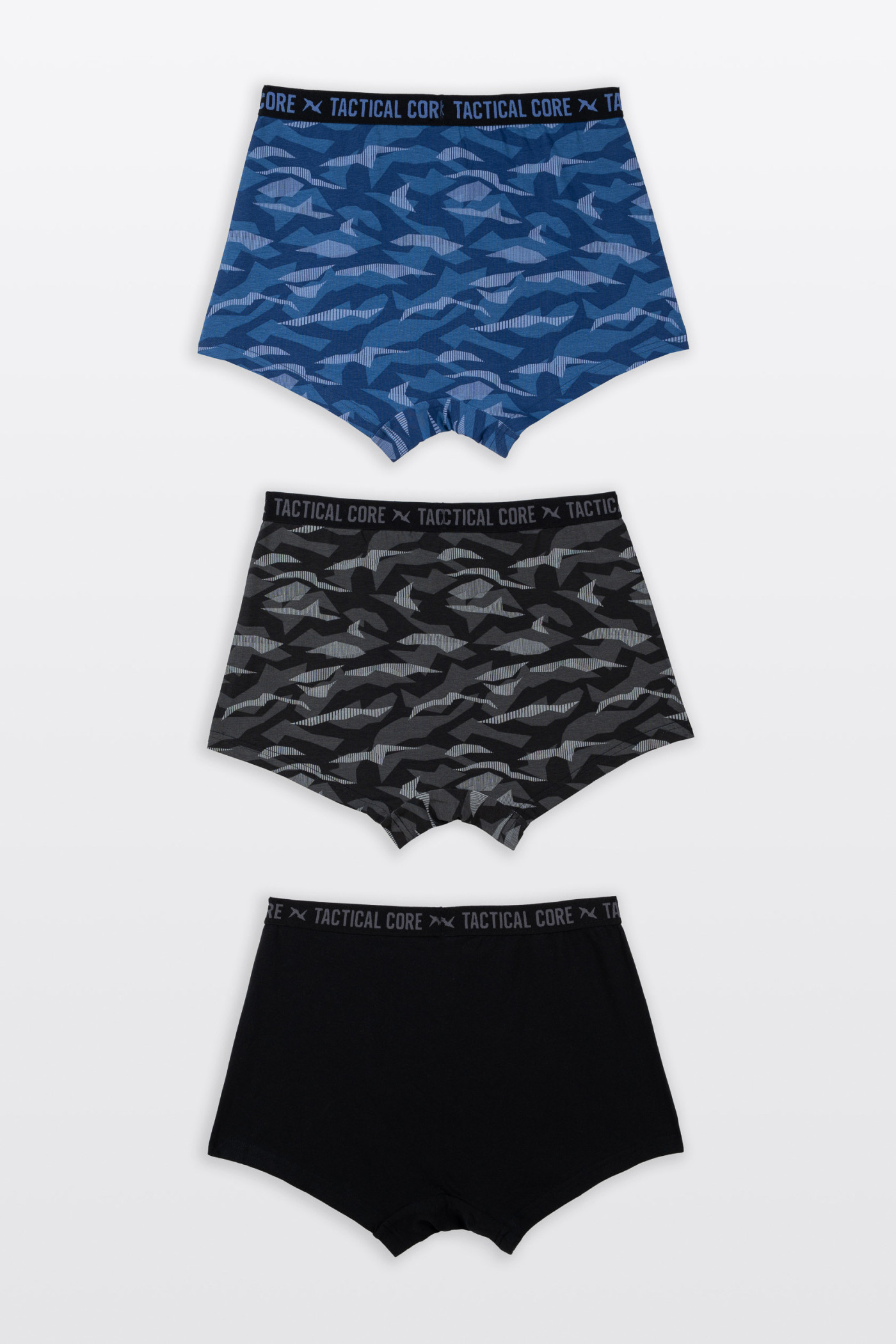 Kolorowe bokserki z nadrukami 3-PAK