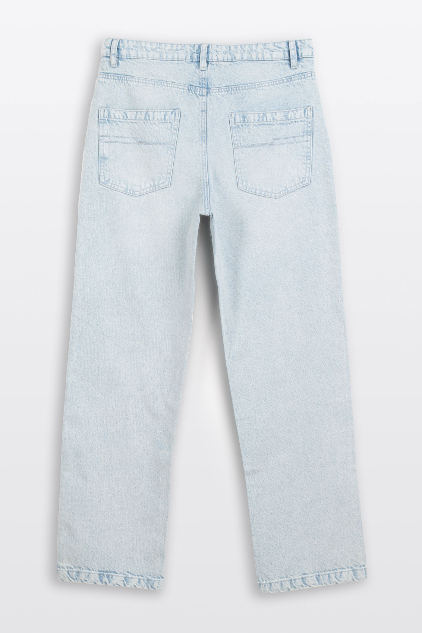 Jasnoniebieskie spodnie jeansowe STRAIGHT