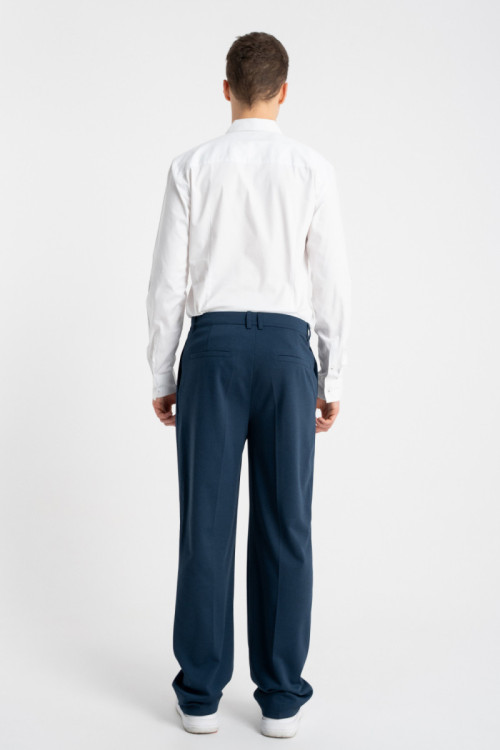 Biała koszula SLIM z długim rękawem