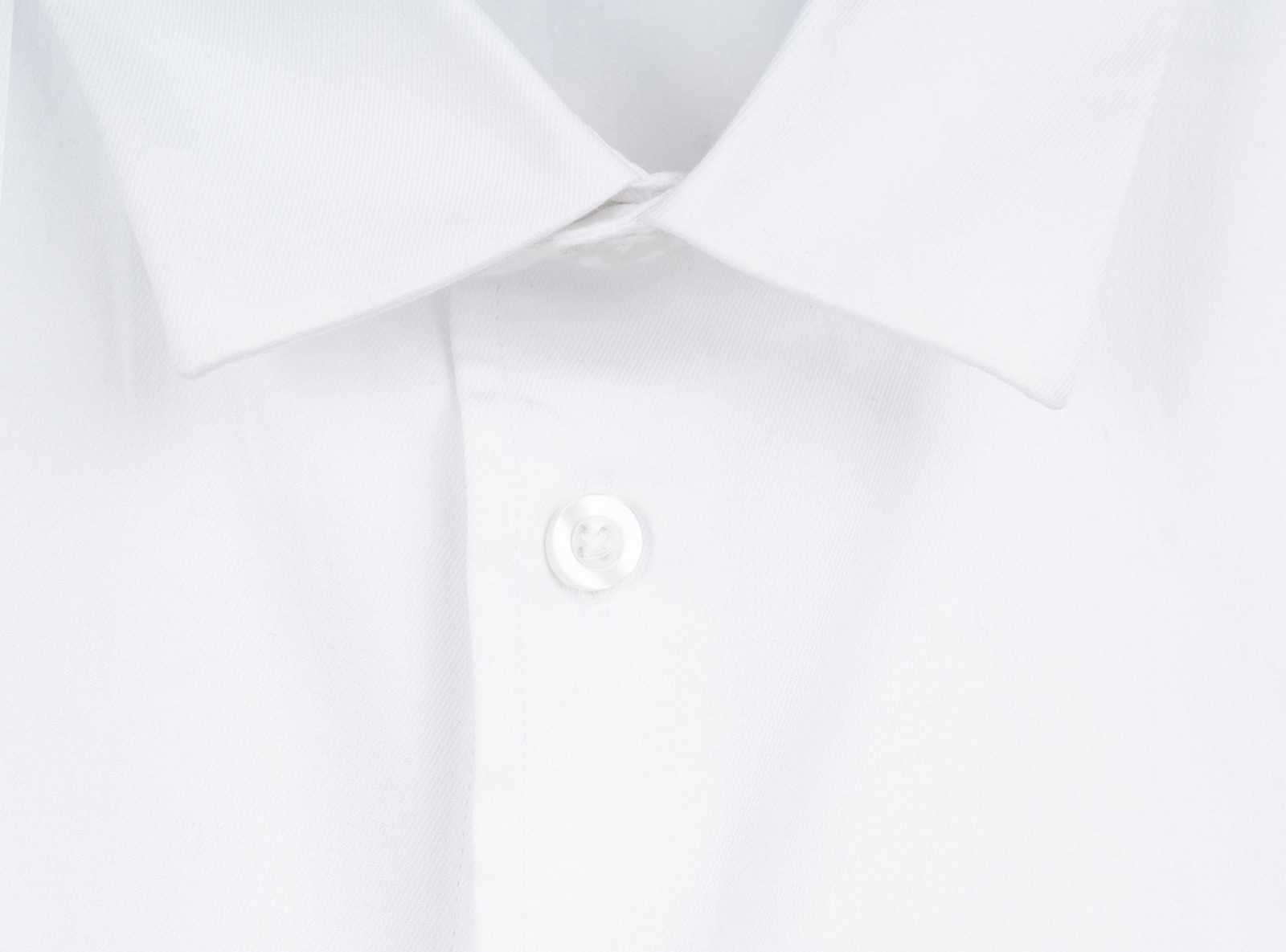 Biała koszula SLIM z długim rękawem