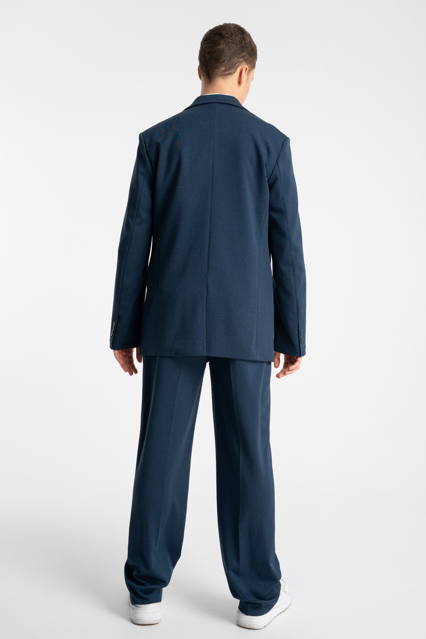 Granatowa marynarka garniturowa REGULAR