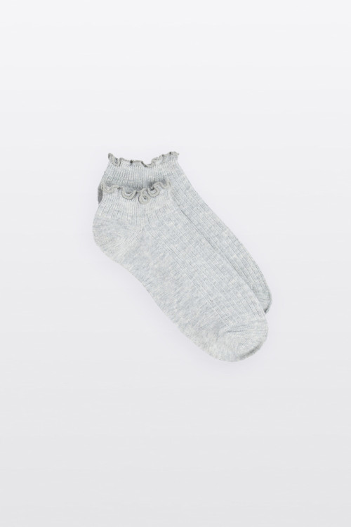 Skarpety z ozdobną falbanką 3-PAK