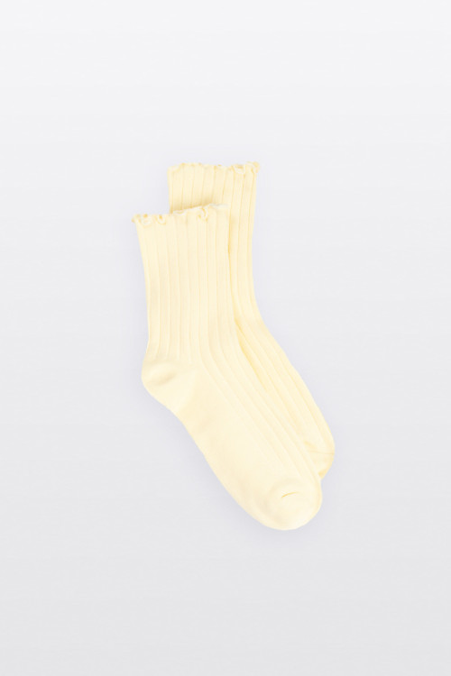 Skarpety z ozdobną falbanką 3-PAK