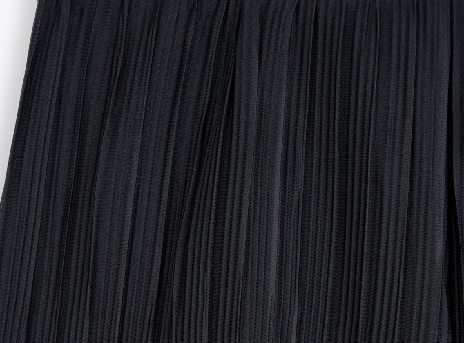 Czarne spodnie WIDE LEG plisowane