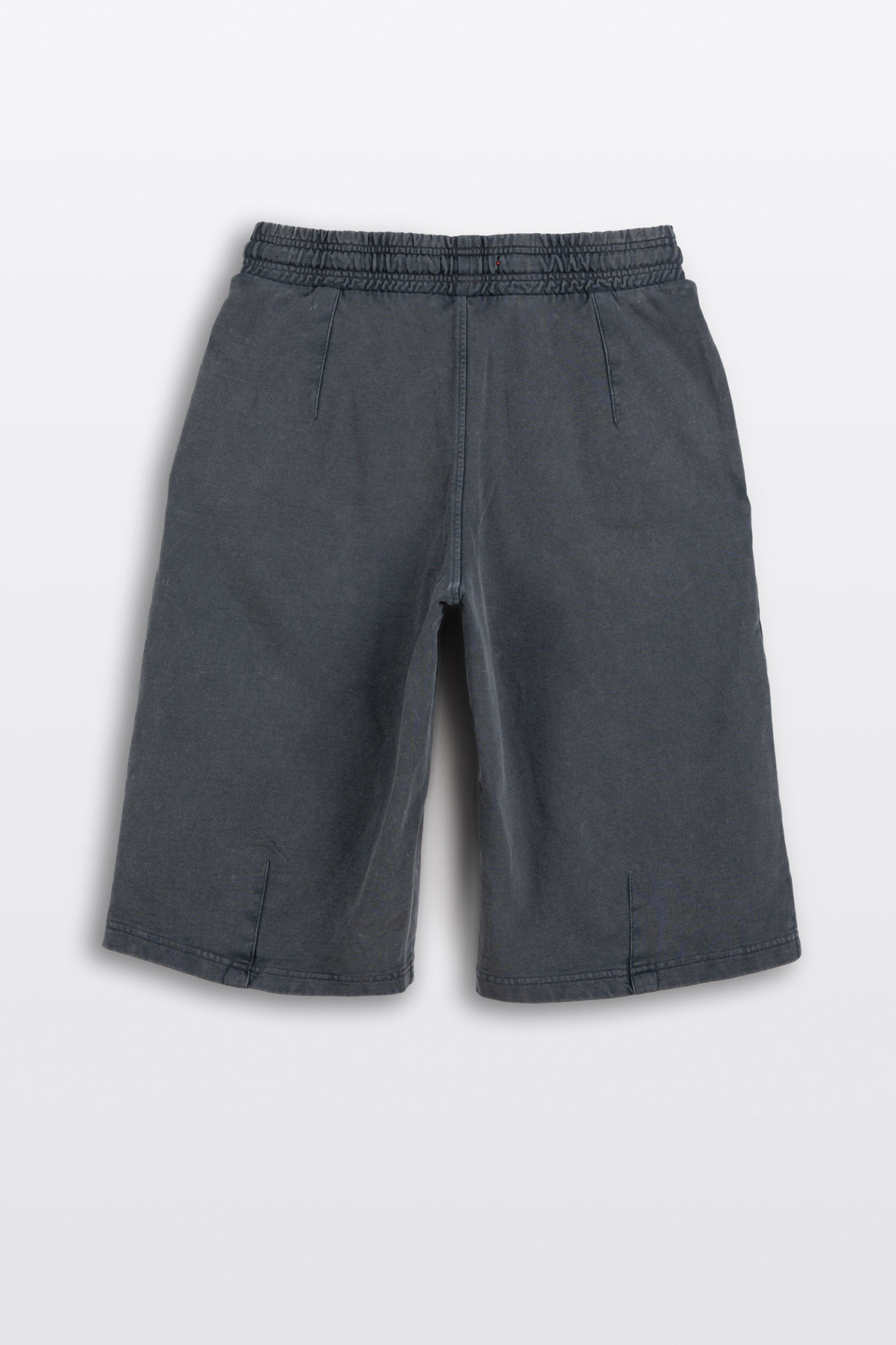 Ciemnoszare krótkie spodenki JORTS z efektem sprania