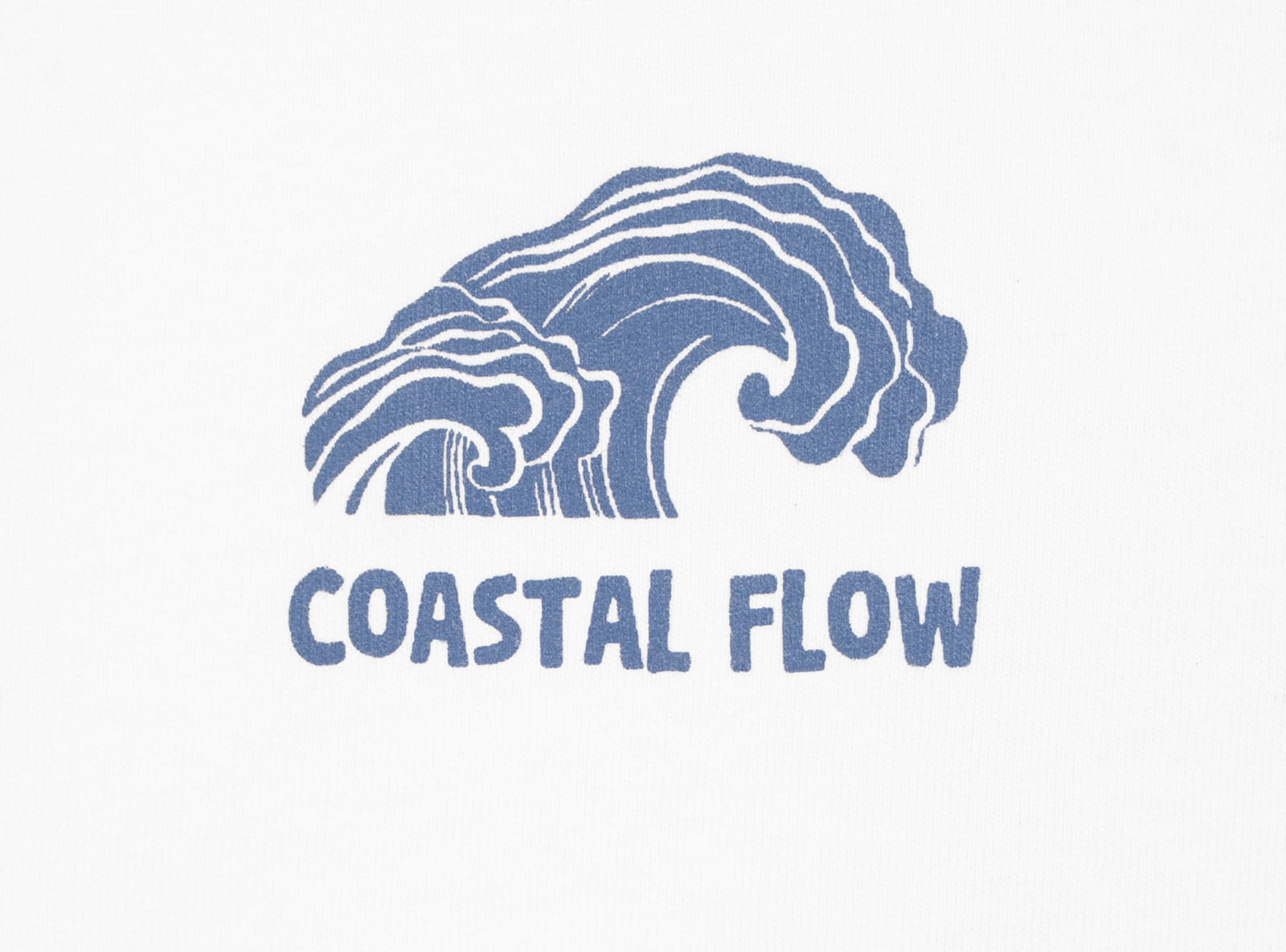 Biały t-shirt REGULAR z autorską grafika z tyłu