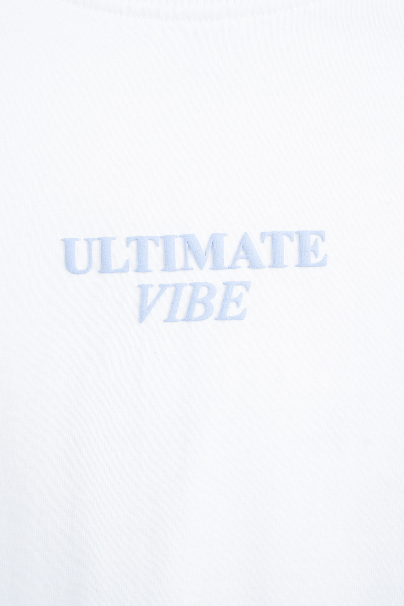 Biały t-shirt BOXY z autorską grafika z tyłu