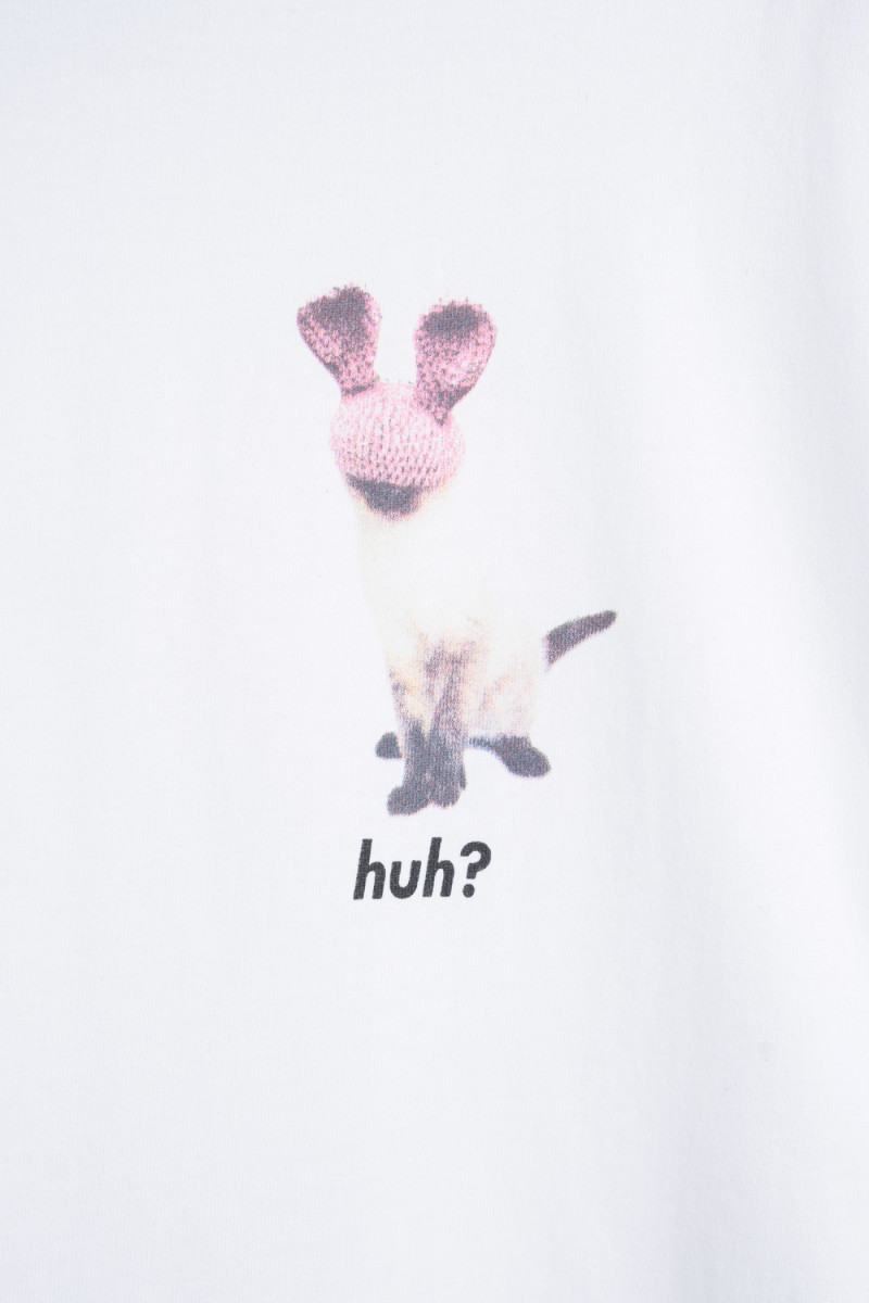 Biały t-shirt OVERSIZE z autorską grafika z tyłu