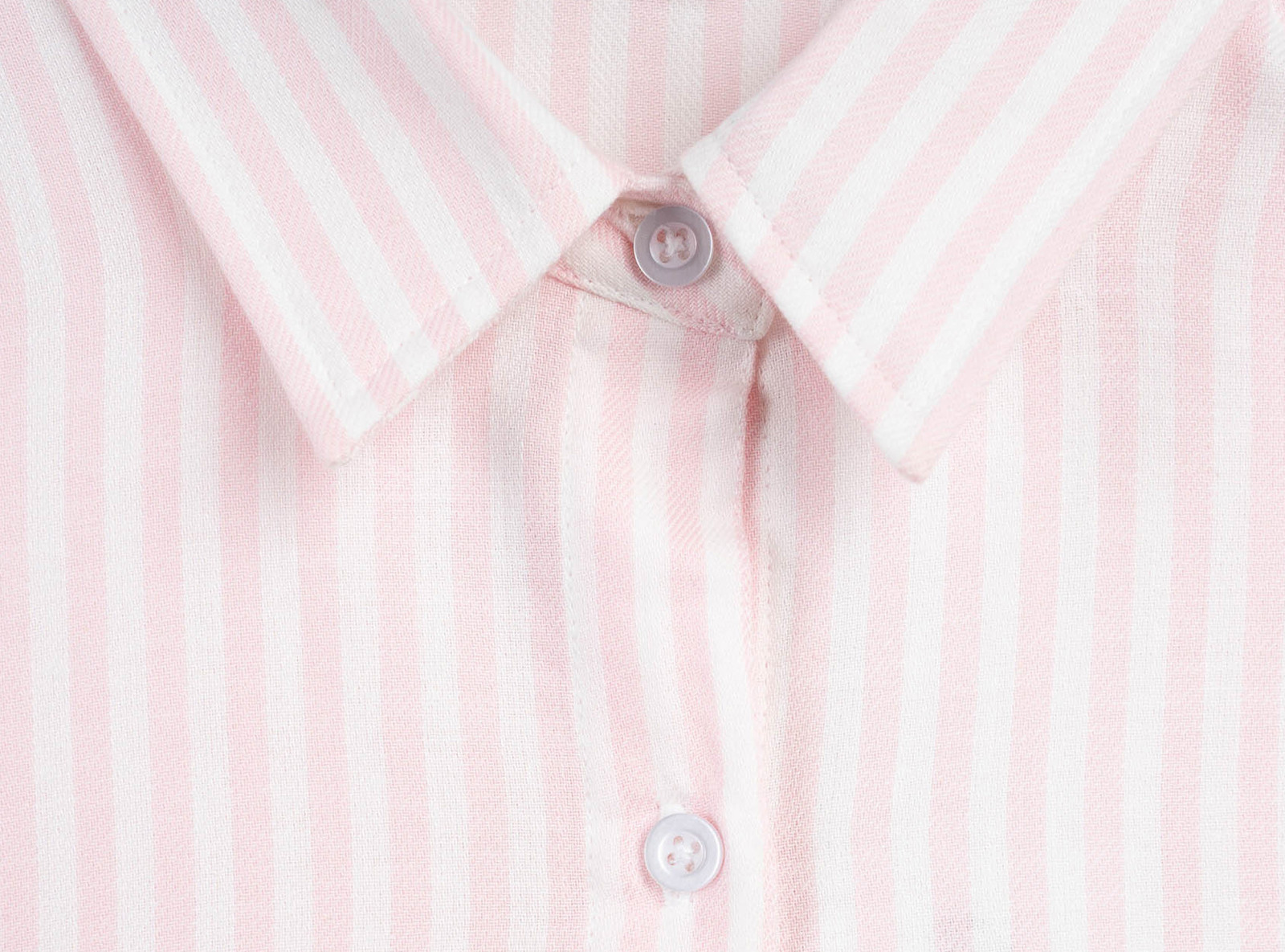 Różowa koszula OVERSIZE w prążki