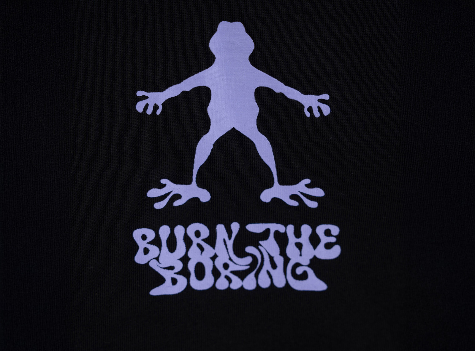 Czarny t-shirt OVERSIZE z autorską grafiką z tyłu