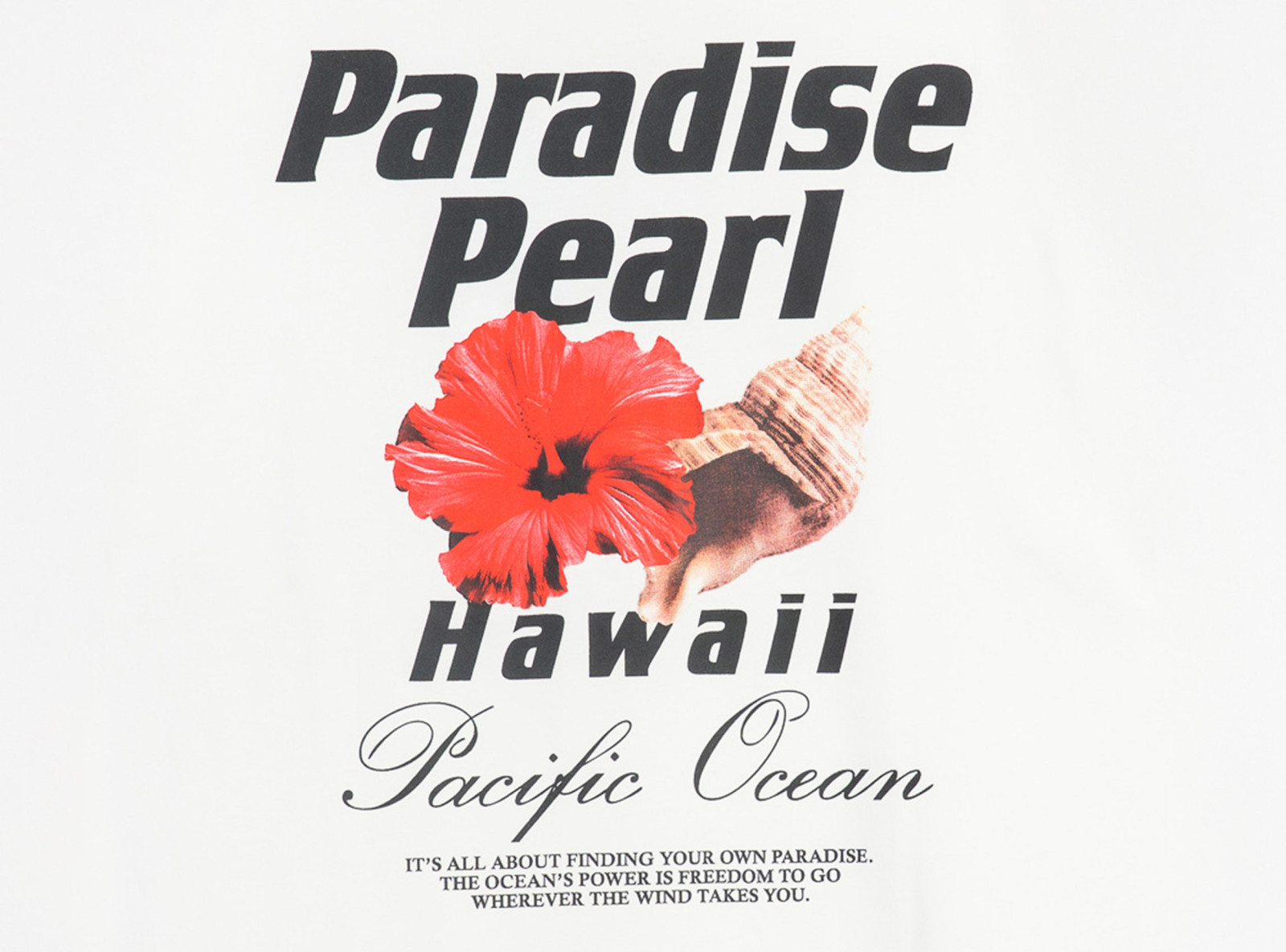 Kremowy t-shirt OVERSIZE z autorską grafika z tyłu