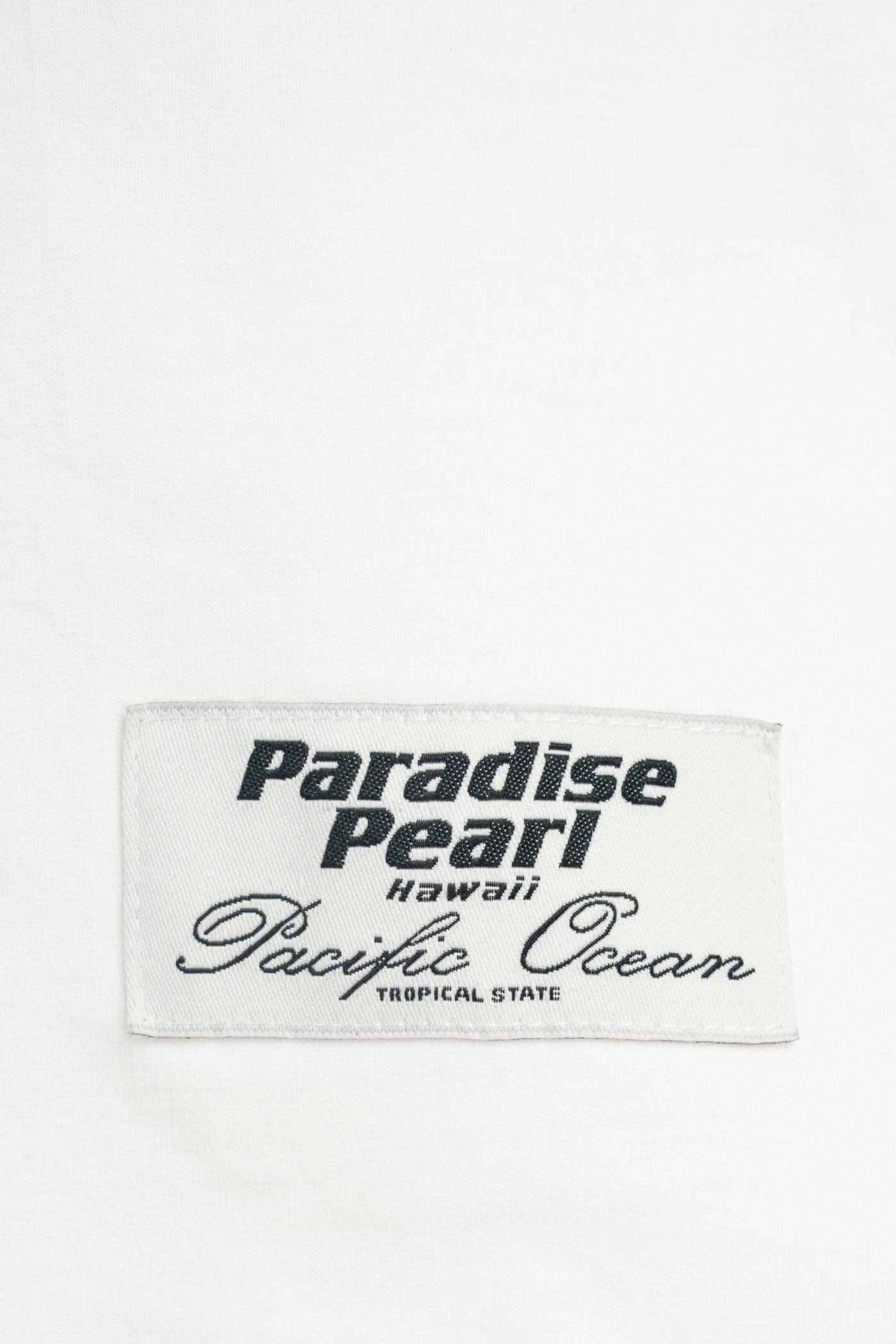 Kremowy t-shirt OVERSIZE z autorską grafika z tyłu