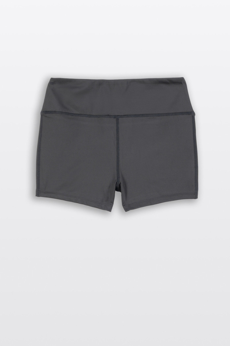 Czarne krótkie spodenki typu kolarki