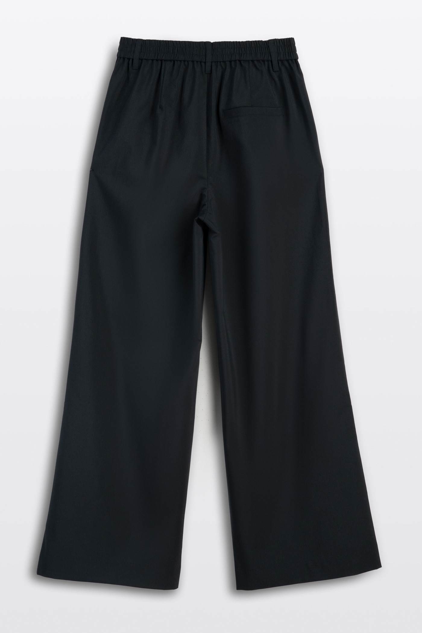 Czarne eleganckie spodnie WIDE LEG