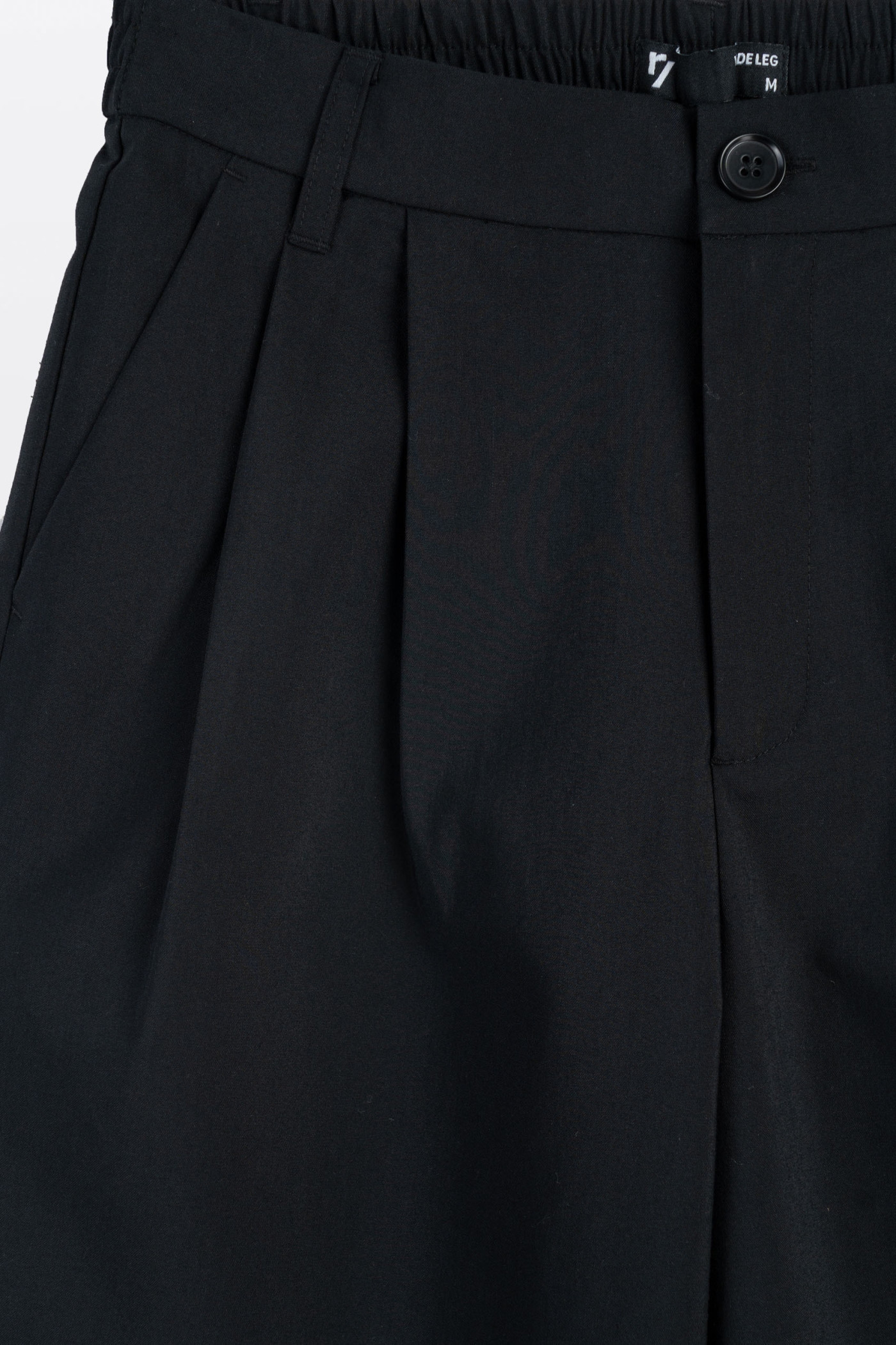 Czarne eleganckie spodnie WIDE LEG