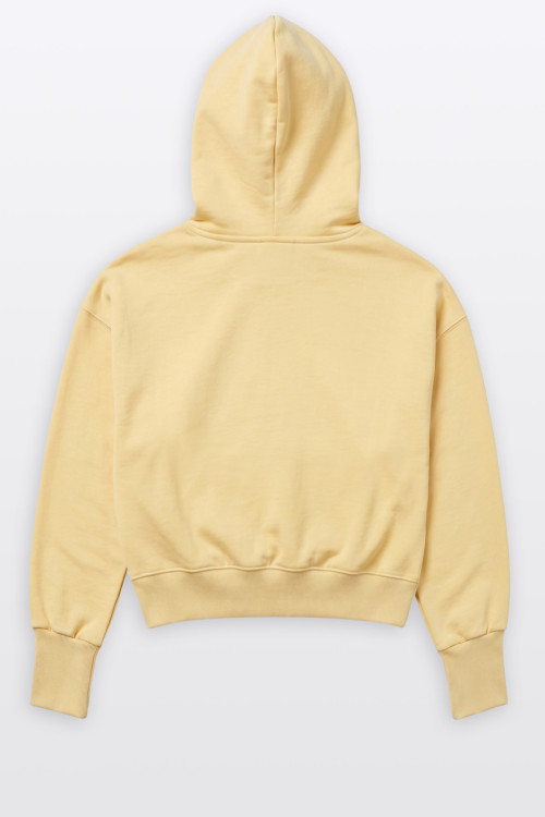 Żółta bluza BOXY bez nadruków