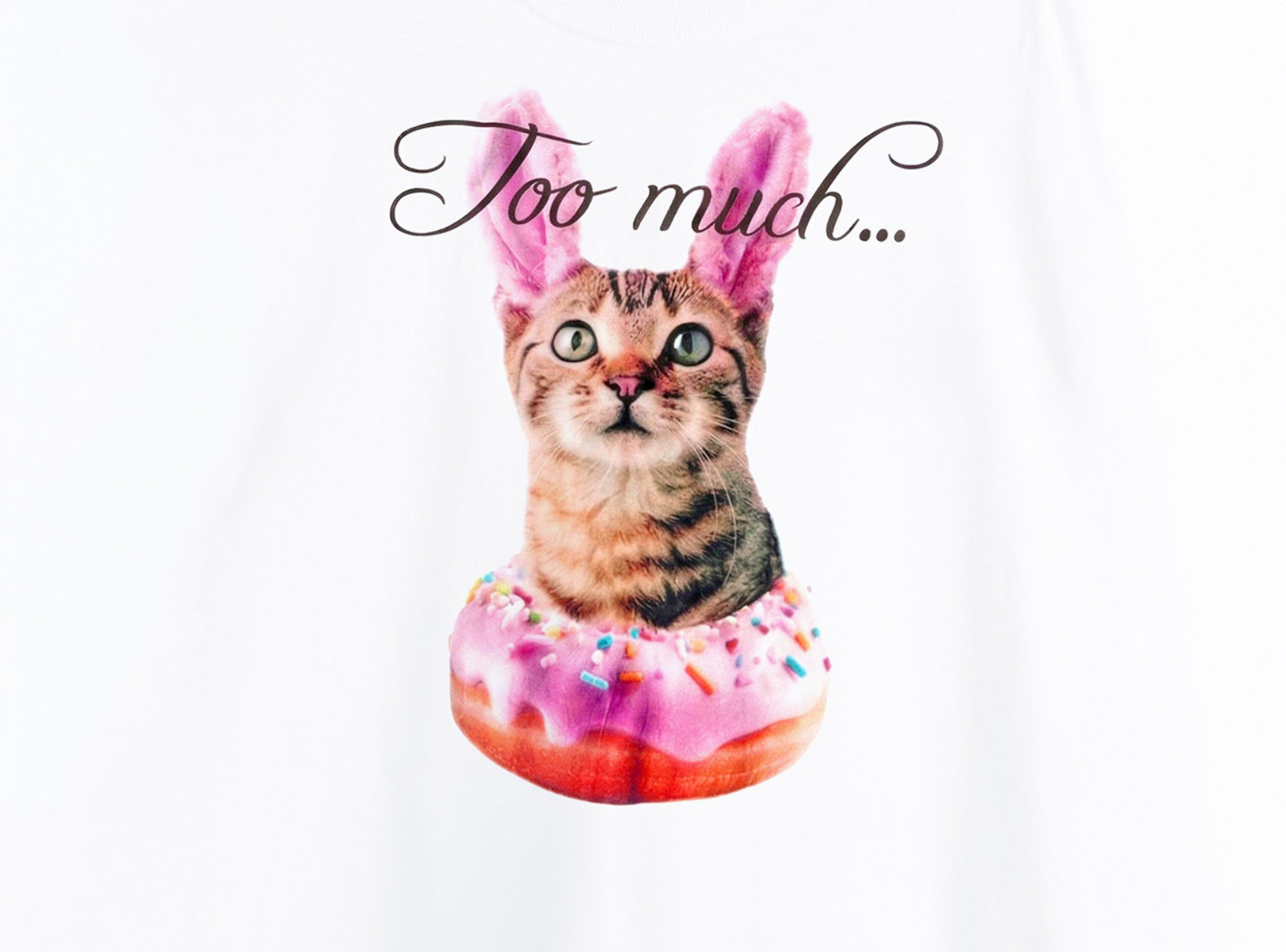 Biały t-shirt OVERSIZE z autorską grafiką z przodu
