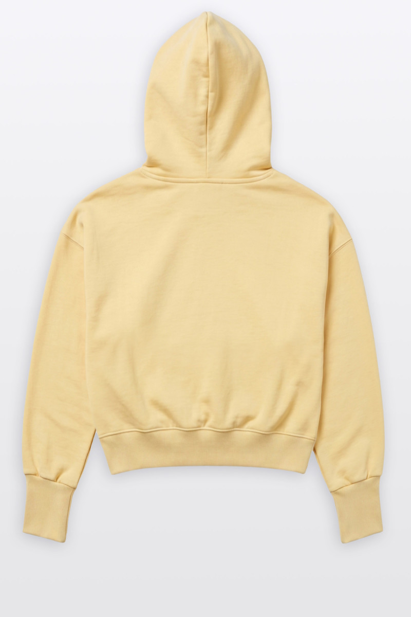 Żółta bluza BOXY bez nadruków