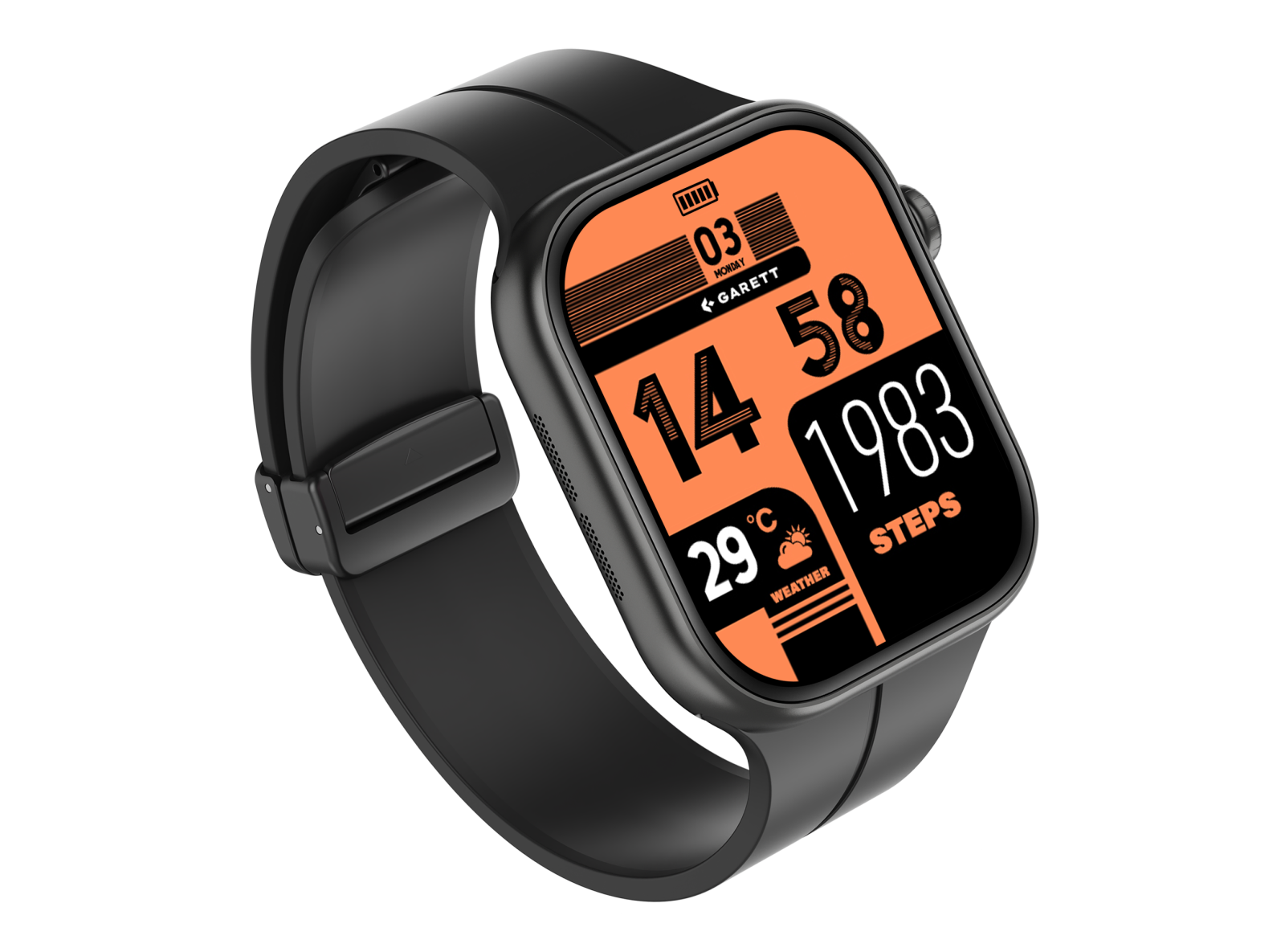 Smartwatch Garett GRC Activity 3 czarny