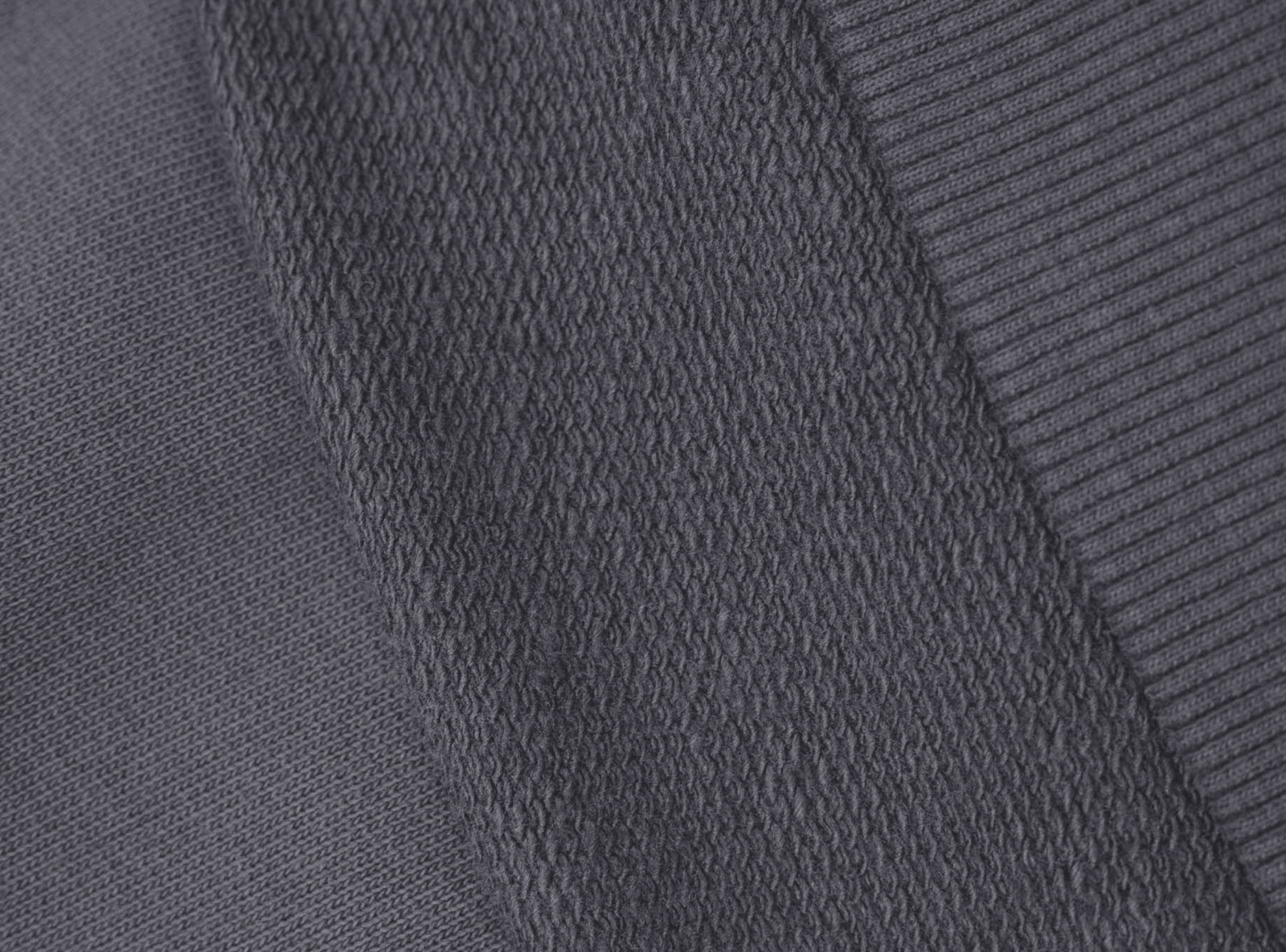 Szara bluza REGULAR z kapturem bez nadruków