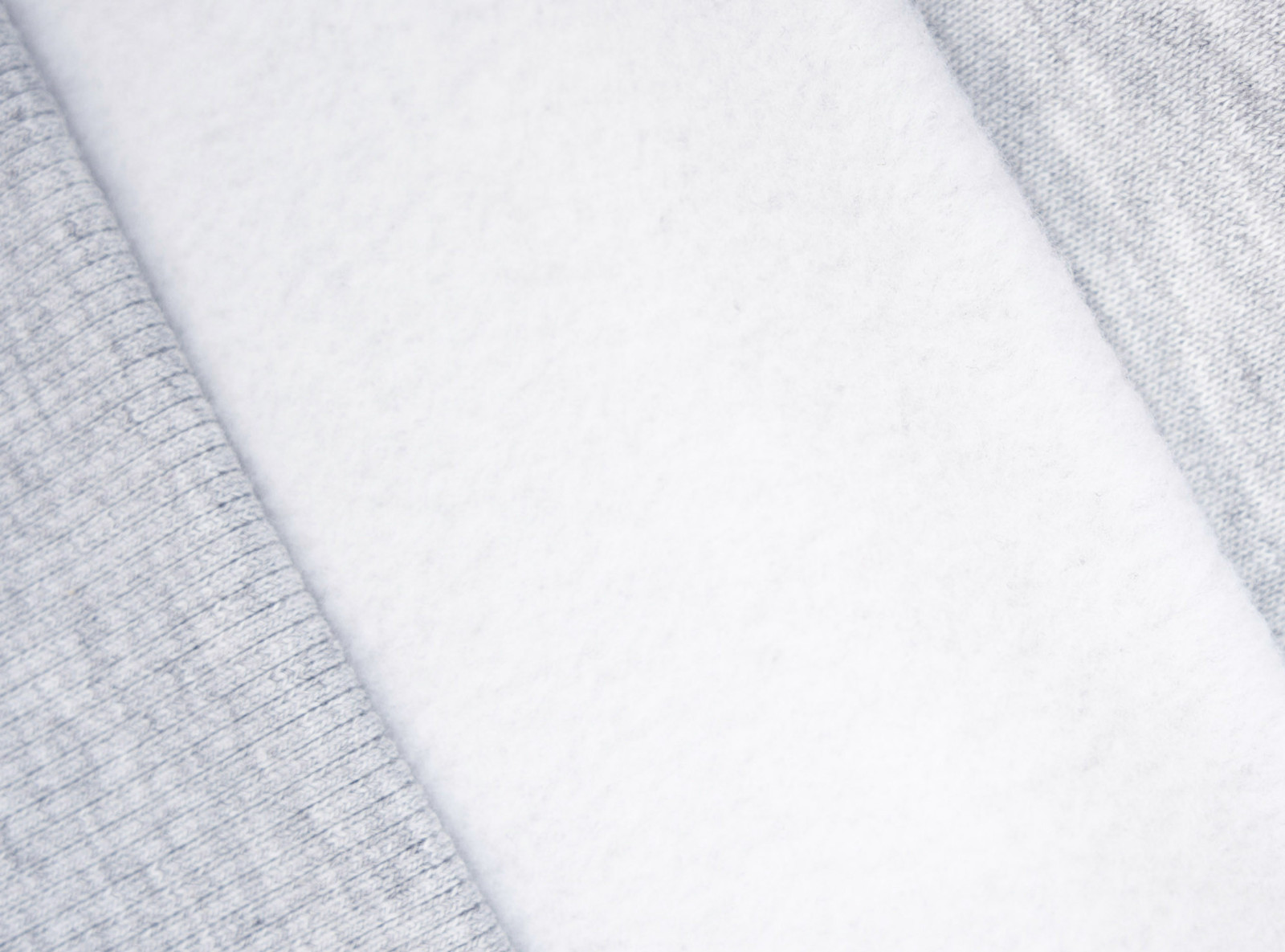 Bluza COMFORT szary melanż z kapturem bez nadruków