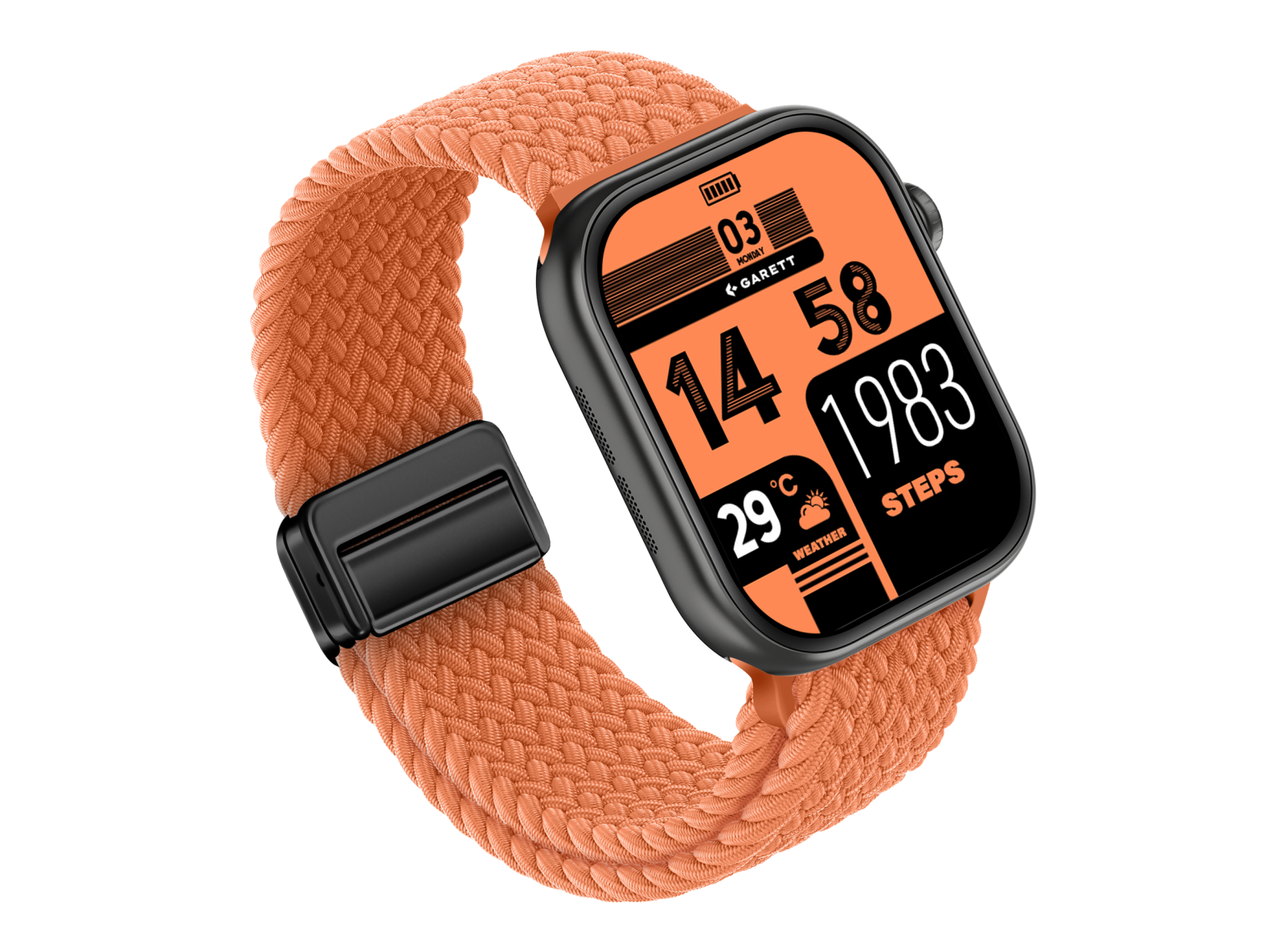 Smartwatch Garett Next AI 4G czarny