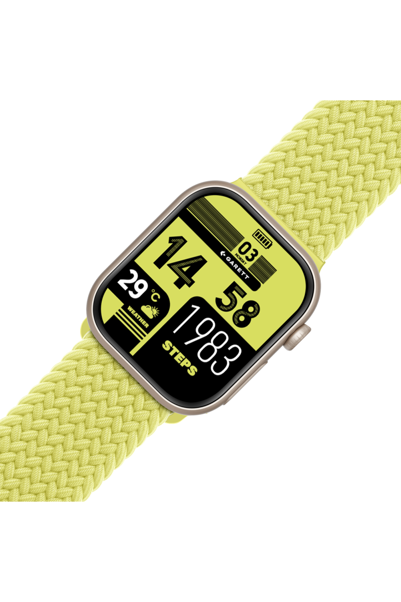 Smartwatch Garett Next AI 4G srebrny