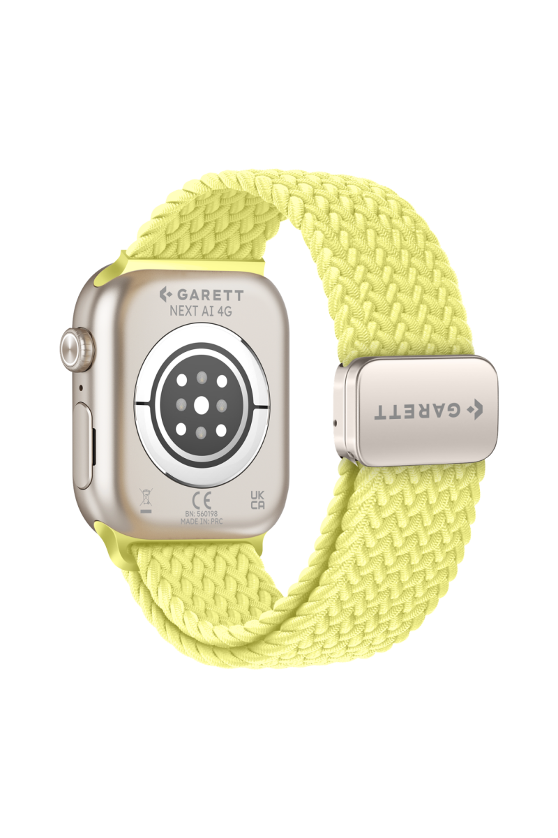 Smartwatch Garett Next AI 4G srebrny