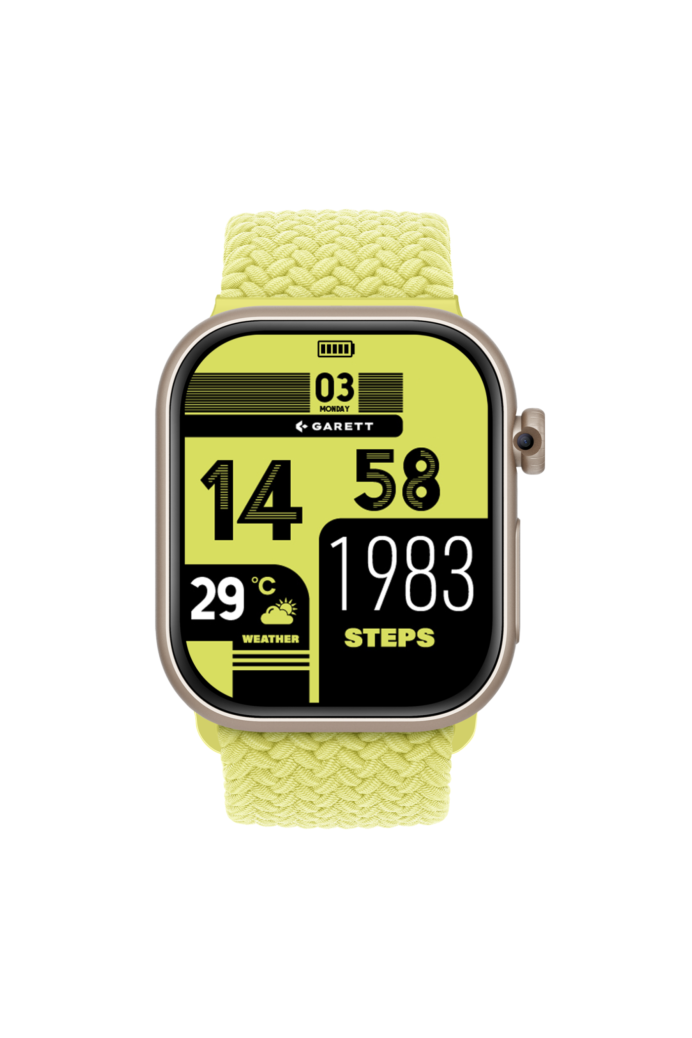 Smartwatch Garett Next AI 4G srebrny