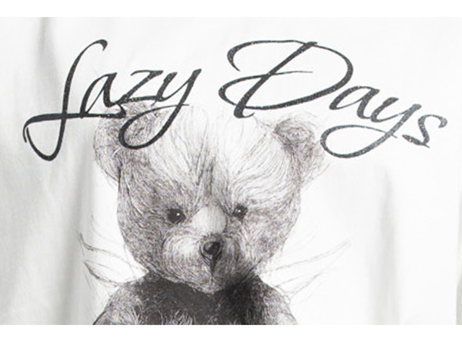 Biały t-shirt OVERSIZE z autorską grafiką z przodu