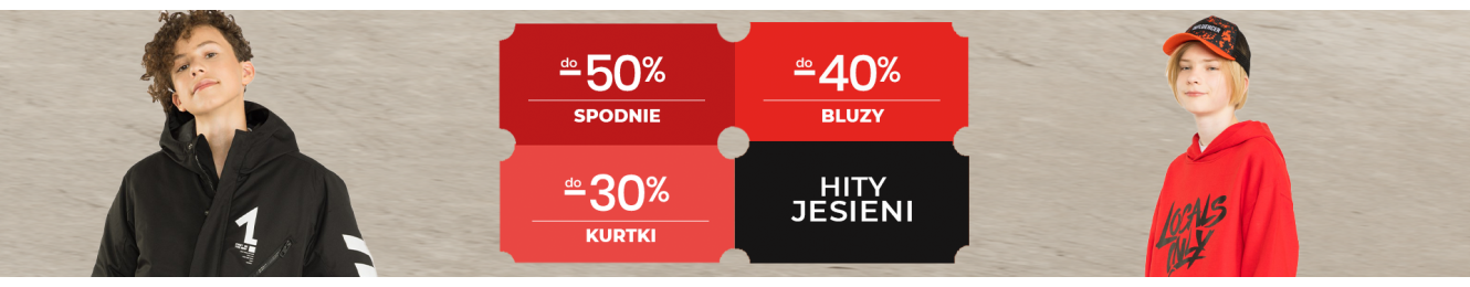 ODZIEŻ JESIENNA DLA CHŁOPCA - Reporter