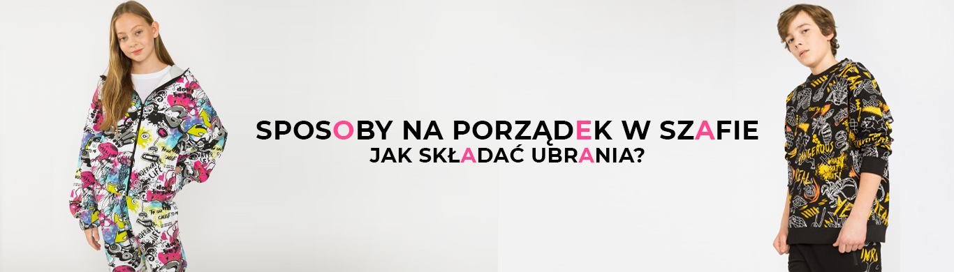 Sposoby na porządek w szafie - jak składać ubrania?