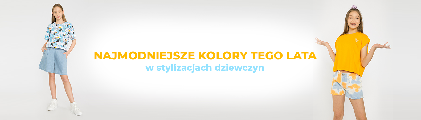 Najmodniejsze kolory tego lata w stylizacjach dziewczyn